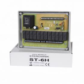 ST6H - sterownik modułowy do 6 rolet. ST6H - sterownik modułowy do 6 rolet.